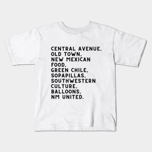 Albuquerque Kids T-Shirt